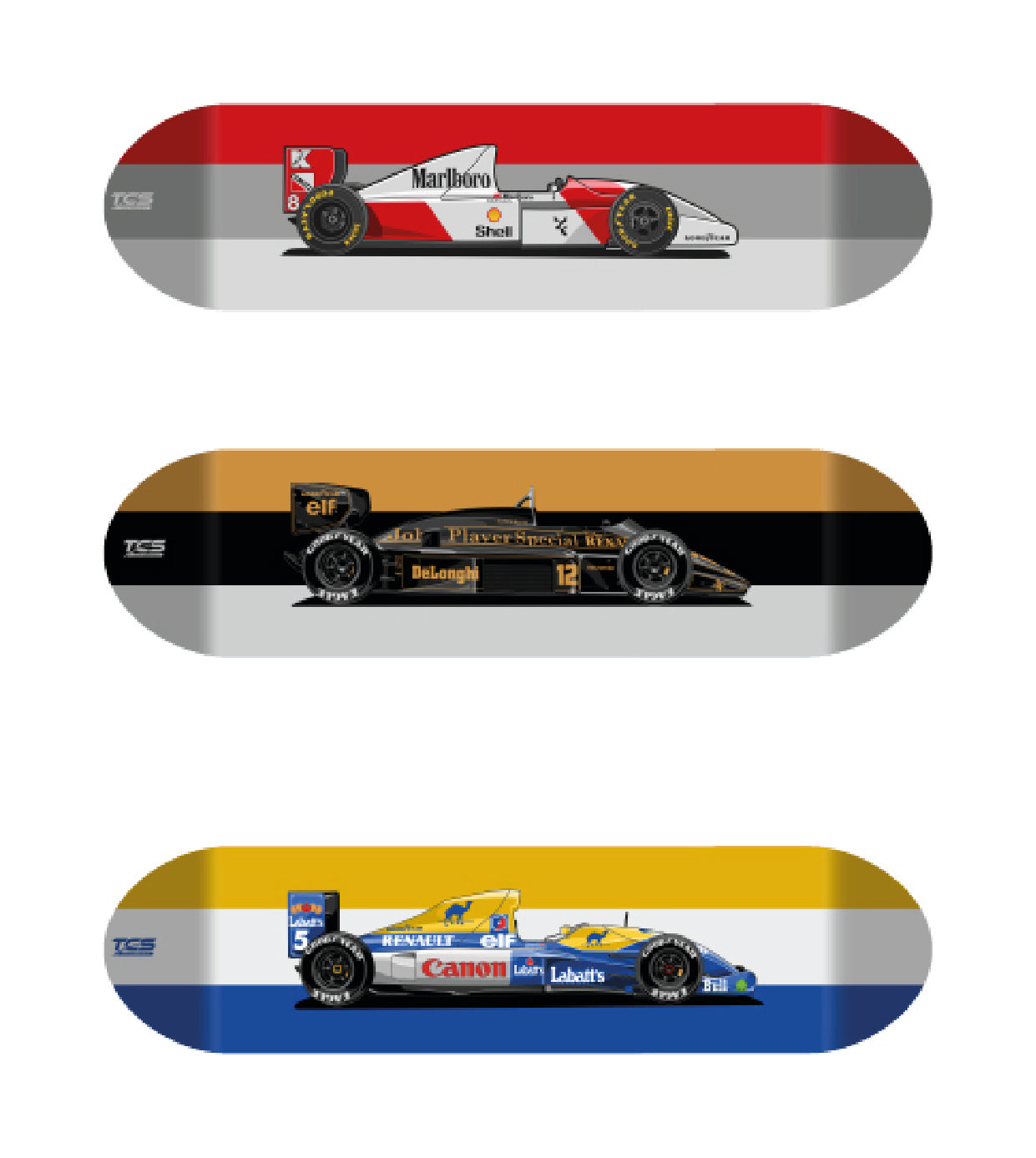 Retro F1 Bundle - Marlboro, JPS & Williams
