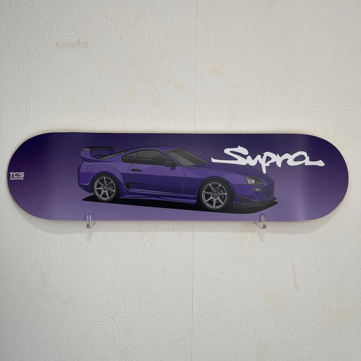 Purple Supra Skateboard Wall Art