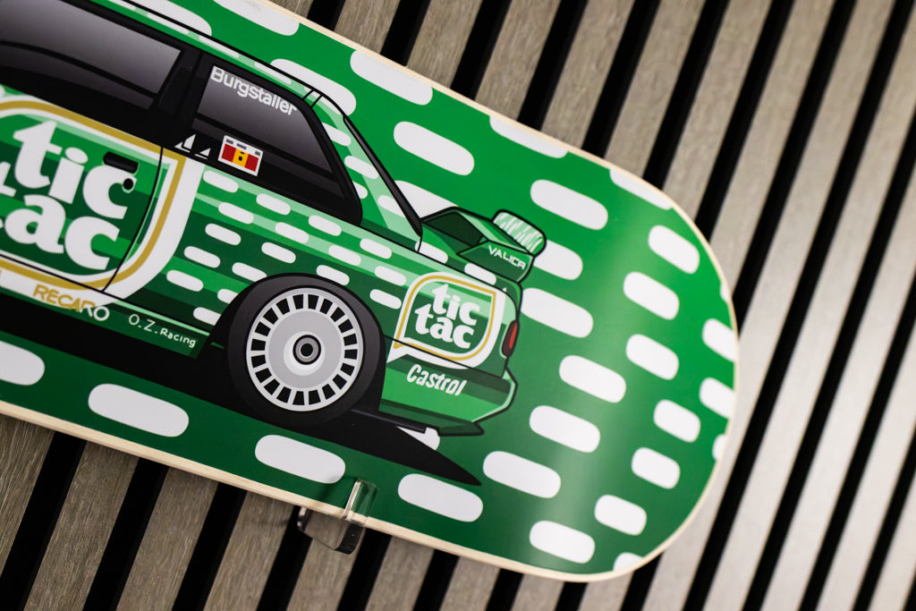 BMW E30 DTM 92 Tic Tac Design Skate Deck Wall Art