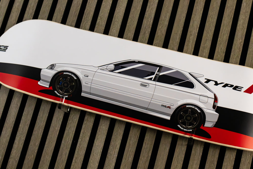 Honda Civic Type R (EK9) Skate Deck Wall Art Version 2