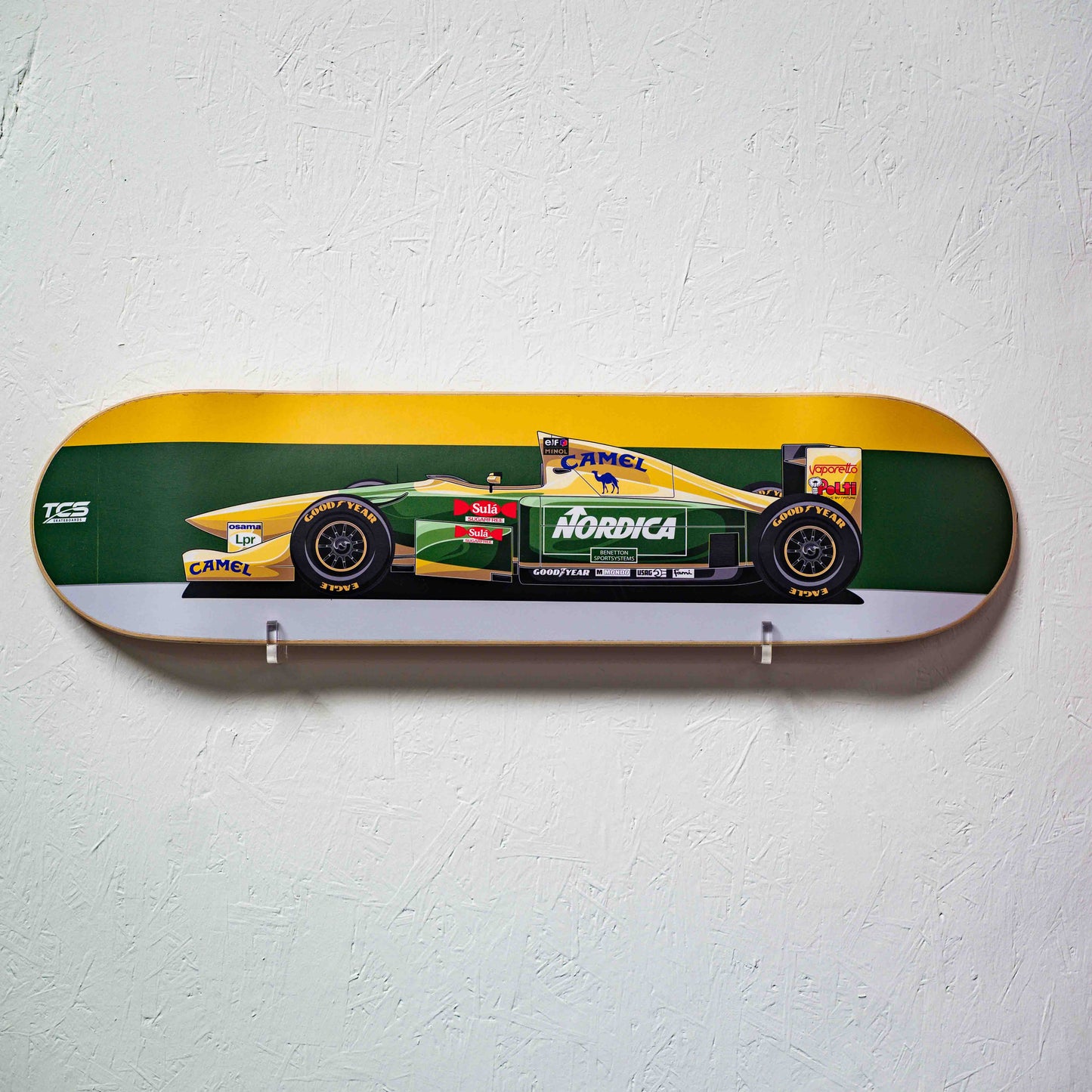 Formula 1 1974 Peterson Lotus F1 Skate Deck Wall Art