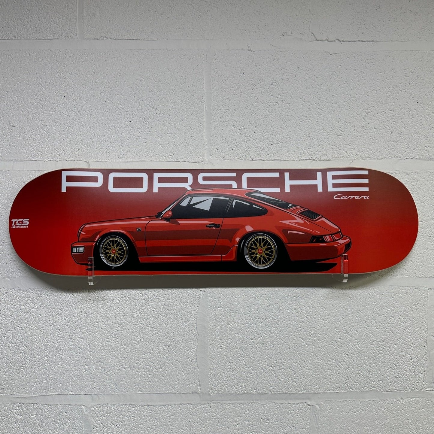 Custom car skateboard