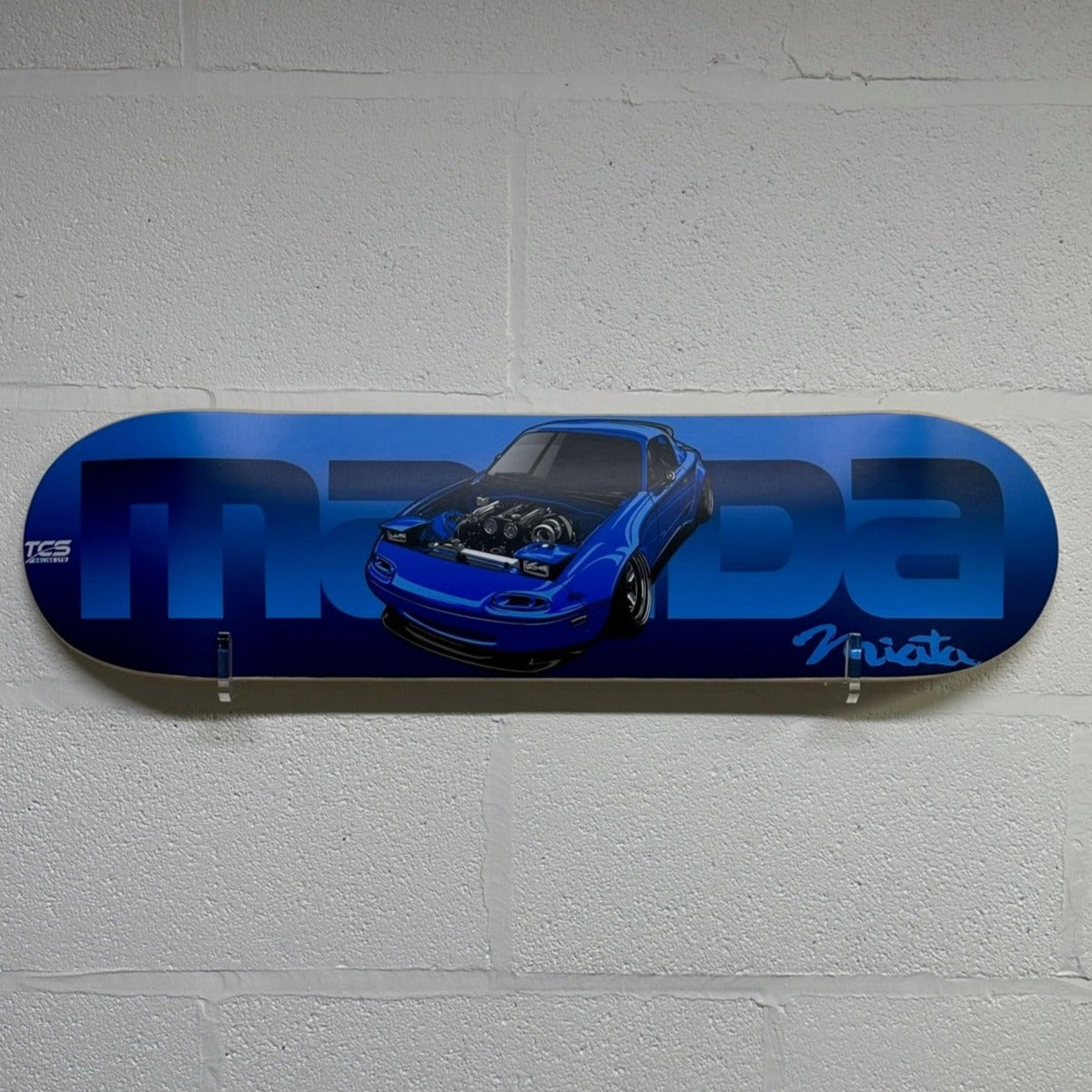 Custom car skateboard