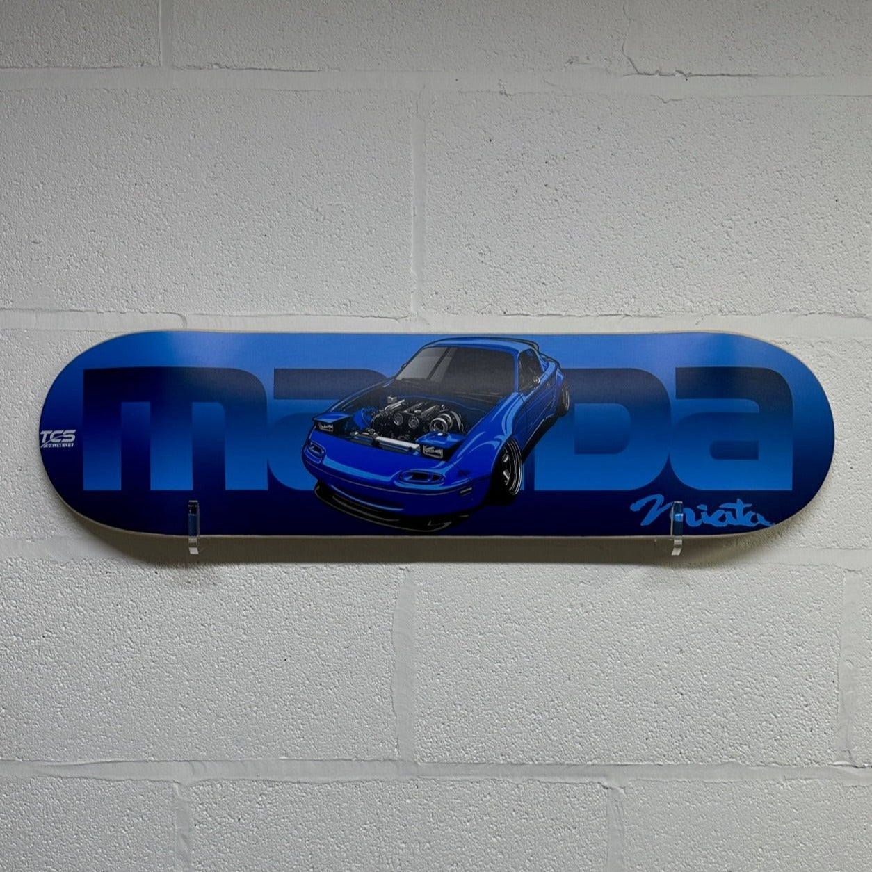 Custom car skateboard