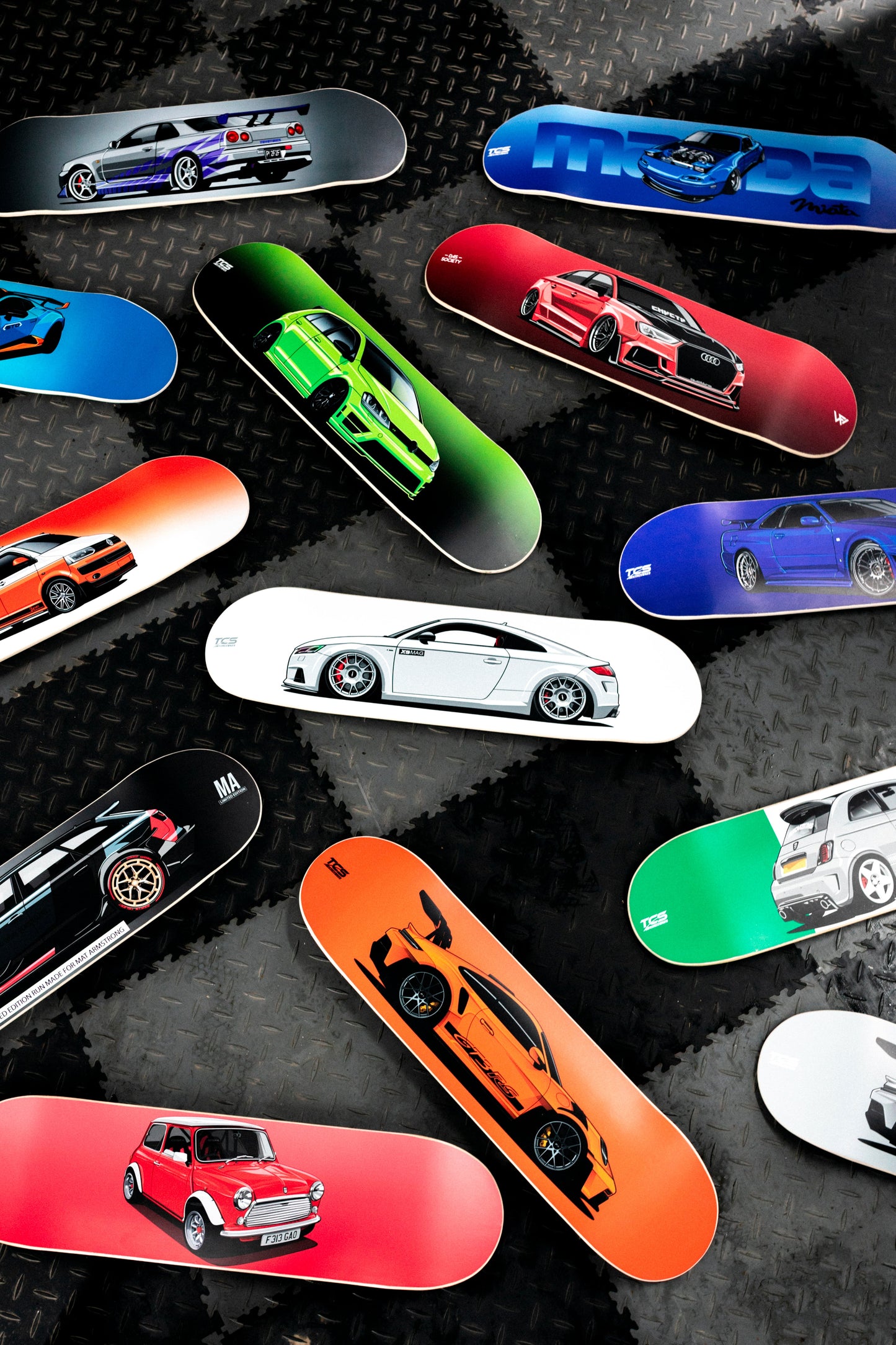 Skateboard Plus Wall Mounts