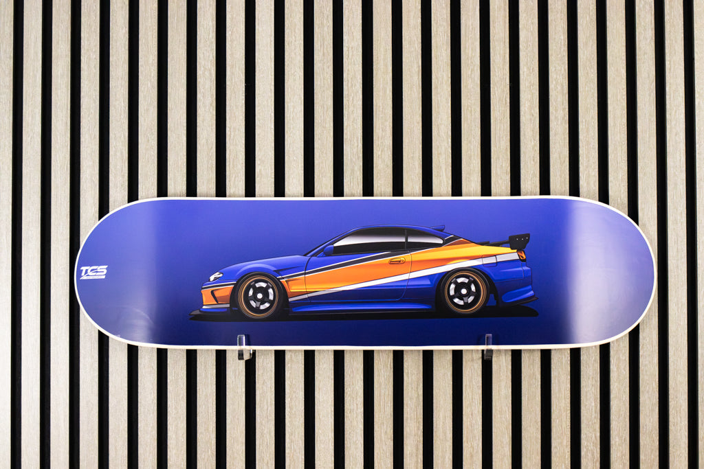 The Mona Lisa Nissan SIlvia S15 Skate Deck Wall Art