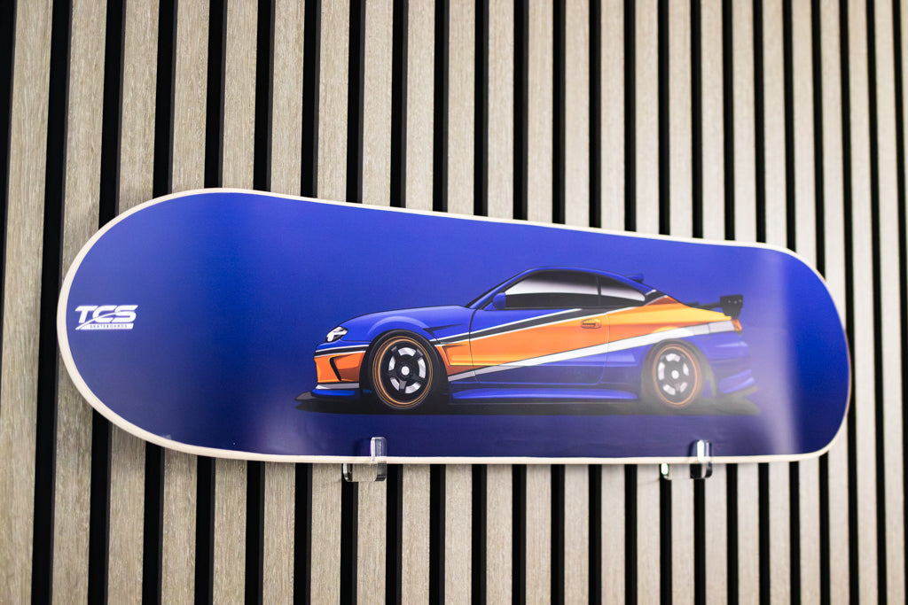 The Mona Lisa Nissan SIlvia S15 Skate Deck Wall Art