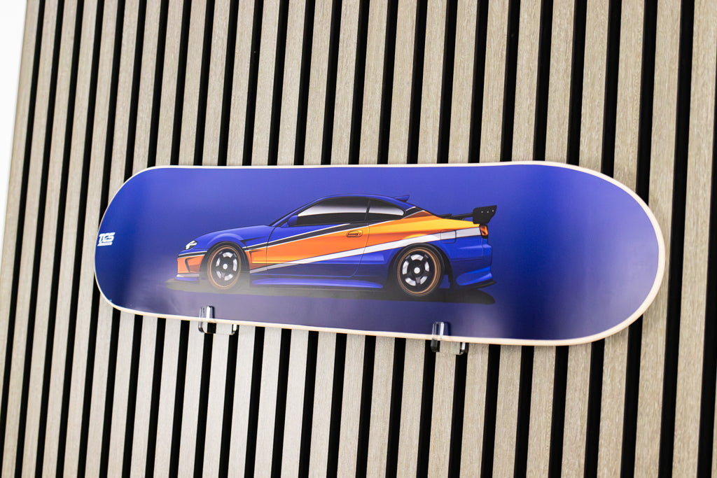 The Mona Lisa Nissan SIlvia S15 Skate Deck Wall Art