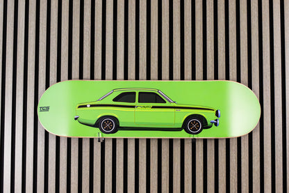 Ford Mexico skateboard wall art