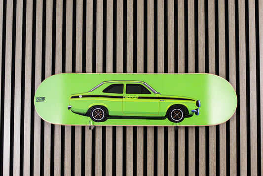 Ford Mexico skateboard wall art