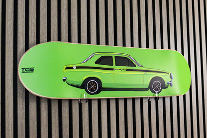 Ford Mexico skateboard wall art