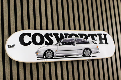 Ford Sierra Cosworth RS500 Skateboard Wall Art