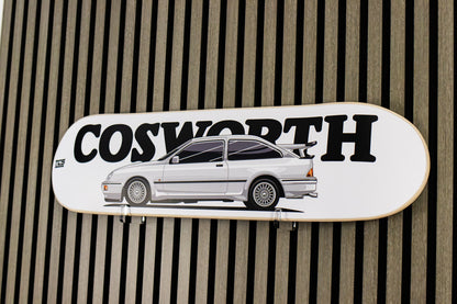 Ford Sierra Cosworth RS500 Skateboard Wall Art