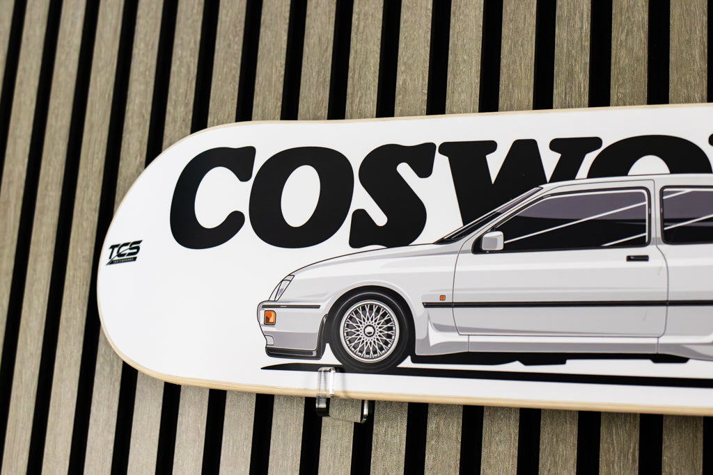 Ford Sierra Cosworth RS500 Skateboard Wall Art