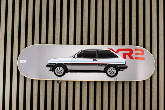 XR2 skateboard wall art