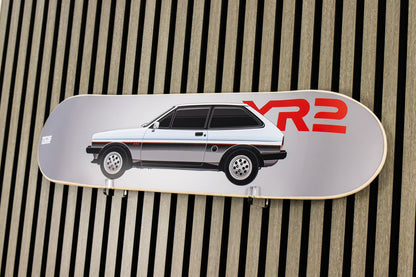 XR2 skateboard wall art