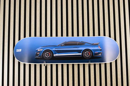 Ford Mustang Shelby GT500 Skatedeck Wall Art