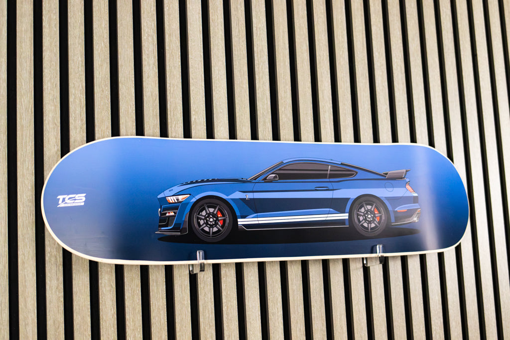 Ford Mustang Shelby GT500 Skatedeck Wall Art