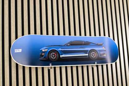 Ford Mustang Shelby GT500 Skatedeck Wall Art
