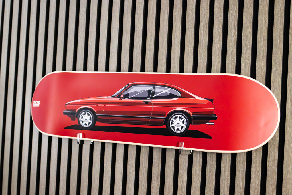 Ford Capri Mk3 2.8 Injection Skatedeck Wall Art