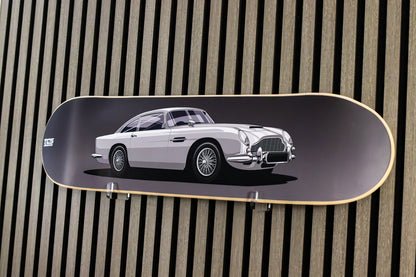 Aston Martin DB5 007 Skate Deck Wall Art