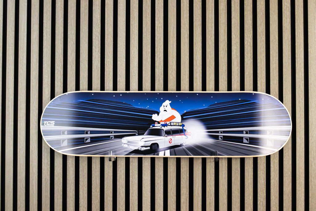 Ecto-1 Ghostbusters Skatedeck Wall Art