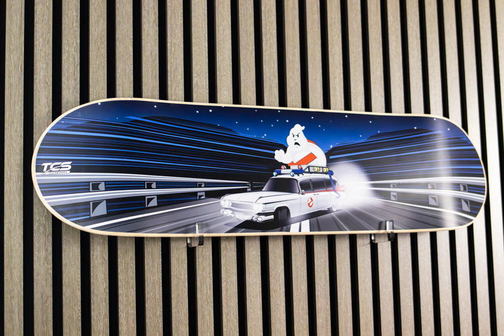 Ecto-1 Ghostbusters Skatedeck Wall Art