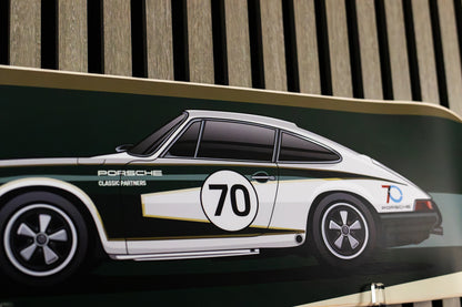 1965 Porsche 911 Race Car Skate Deck Wall Art