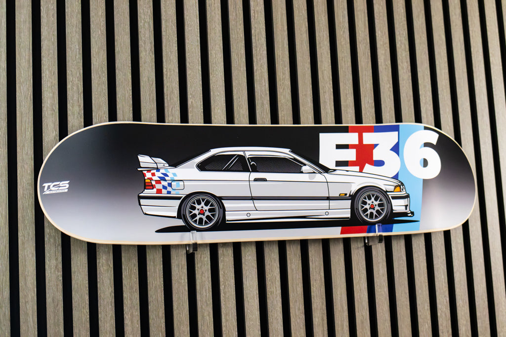 BMW E36 Skatedeck - White