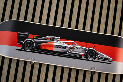 2026 Formula 1 Audi Race Car Skate Deck Wall Art