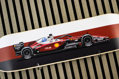 2026 Formula 1 Ferrari SF-26 Race Car Skate Deck Wall Art