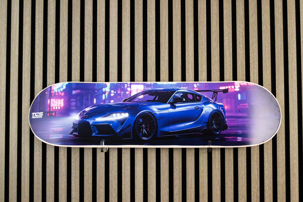 MK5 Supra Skate Deck Wall Art