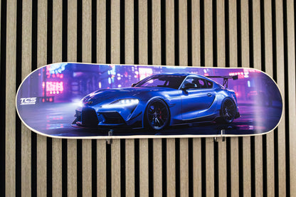 MK5 Supra Skate Deck Wall Art