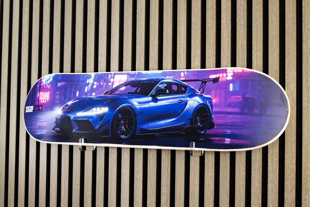 MK5 Supra Skate Deck Wall Art