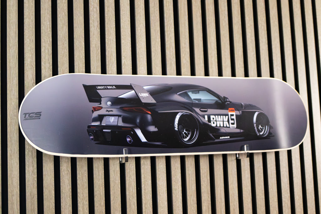 LBWK Inspired Supra Skate Deck Wall Art