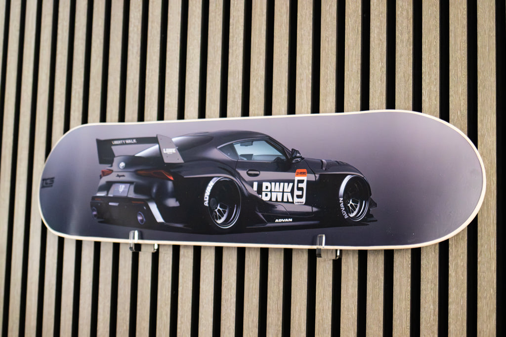 LBWK Inspired Supra Skate Deck Wall Art