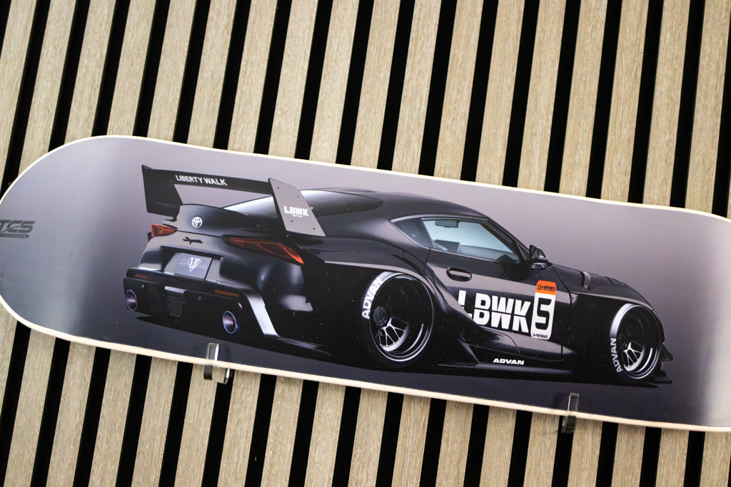 LBWK Inspired Supra Skate Deck Wall Art