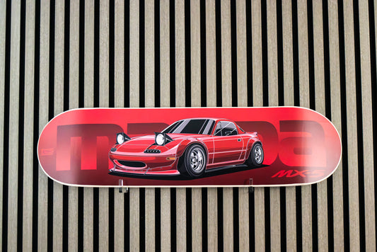 Mazda MX5 (MK1) Skate Deck Wall Art