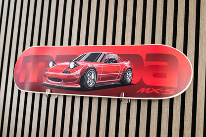 Mazda MX5 (MK1) Skate Deck Wall Art