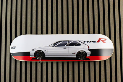 Honda Civic Type R (EK9) Skate Deck Wall Art Version 2