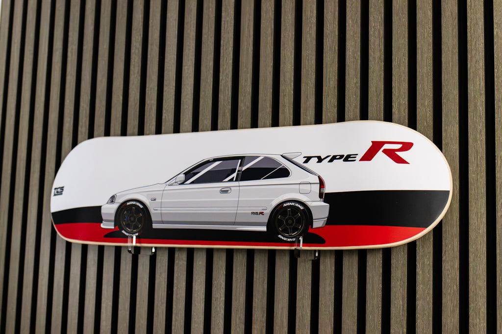 Honda Civic Type R (EK9) Skate Deck Wall Art Version 2