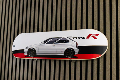 Honda Civic Type R (EK9) Skate Deck Wall Art Version 2