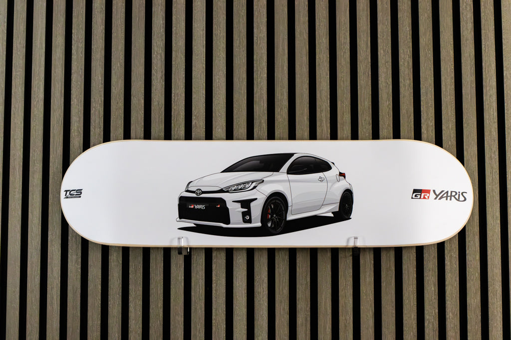 GR Yaris Wall Art Skatdeck