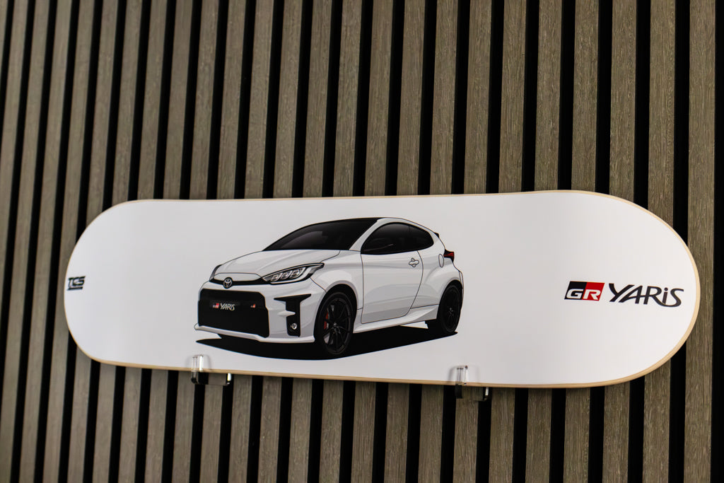 GR Yaris Wall Art Skatdeck