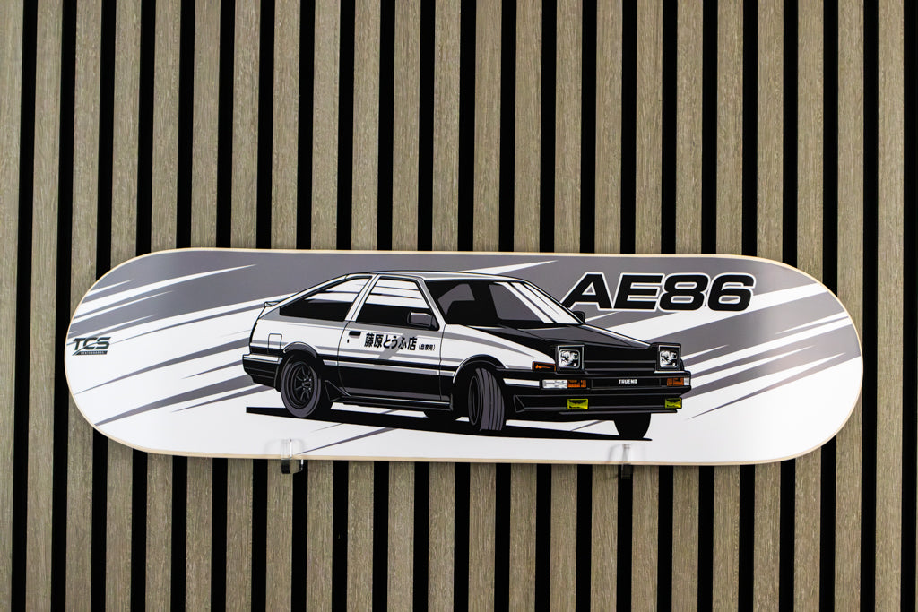 Toyota AE86 Skate Deck Wall Art