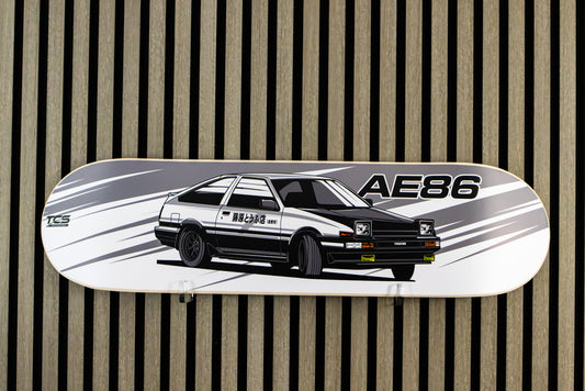 Toyota AE86 Skate Deck Wall Art