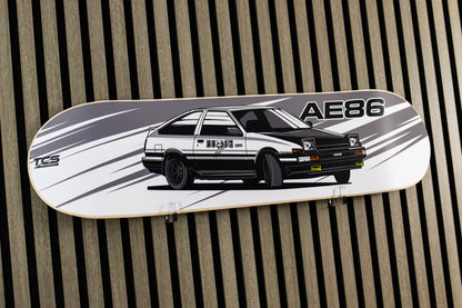 Toyota AE86 Skate Deck Wall Art