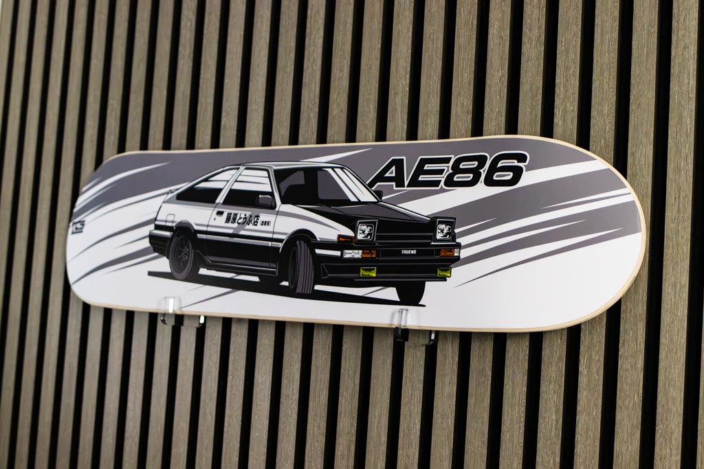 Toyota AE86 Skate Deck Wall Art