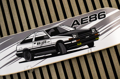 Toyota AE86 Skate Deck Wall Art