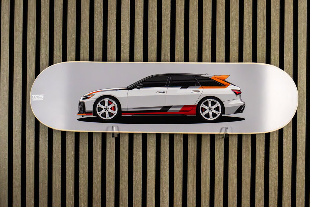 Audi RS6 Avant GT Skate Deck Wall Art
